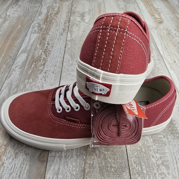 Vans Red and White Sneakers - Picture 7 of 9